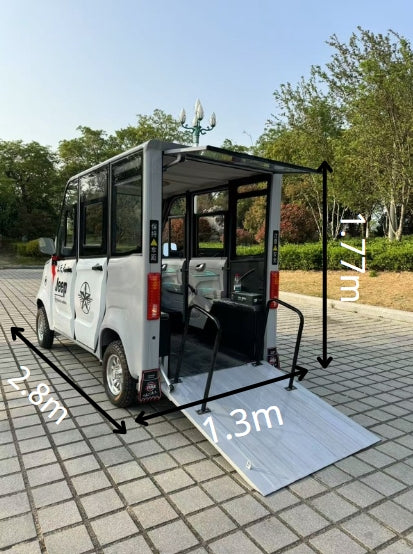 Extended mobility scooter for the disabled