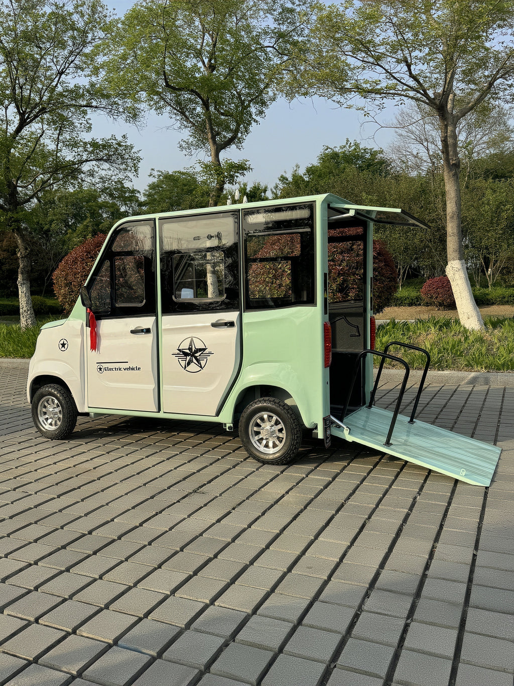 Extended mobility scooter for the disabled