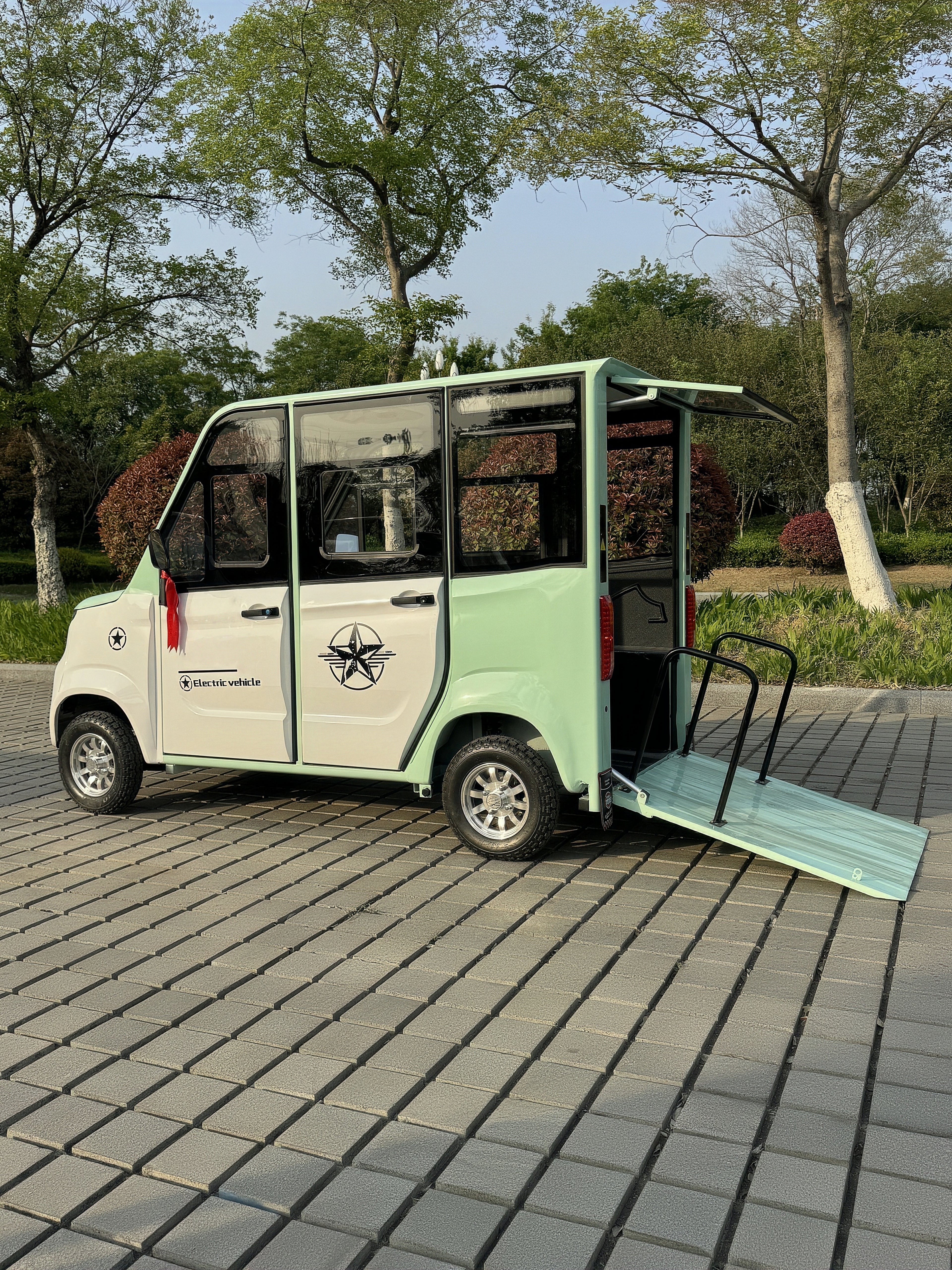 Extended mobility scooter for the disabled