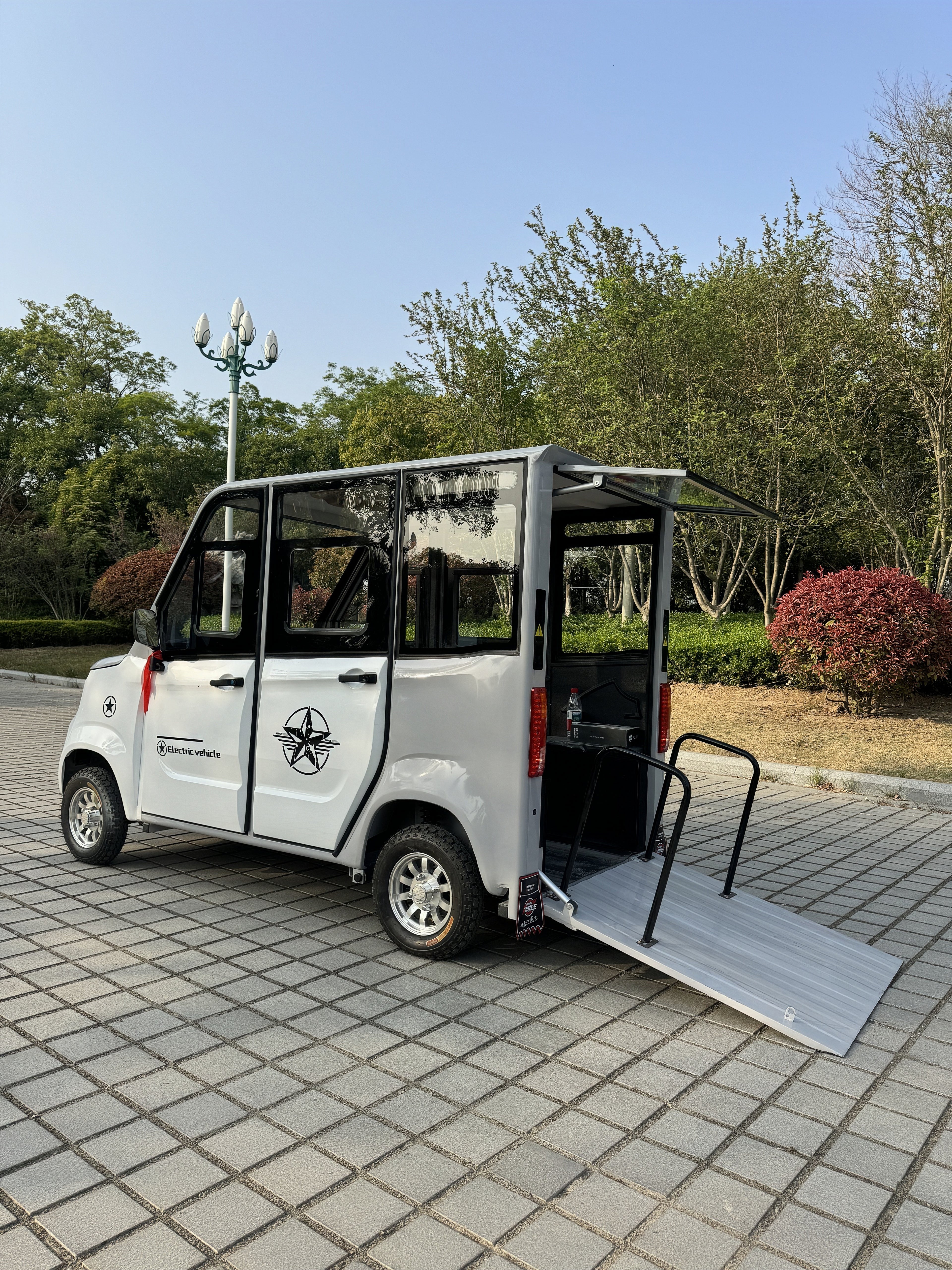 Extended mobility scooter for the disabled