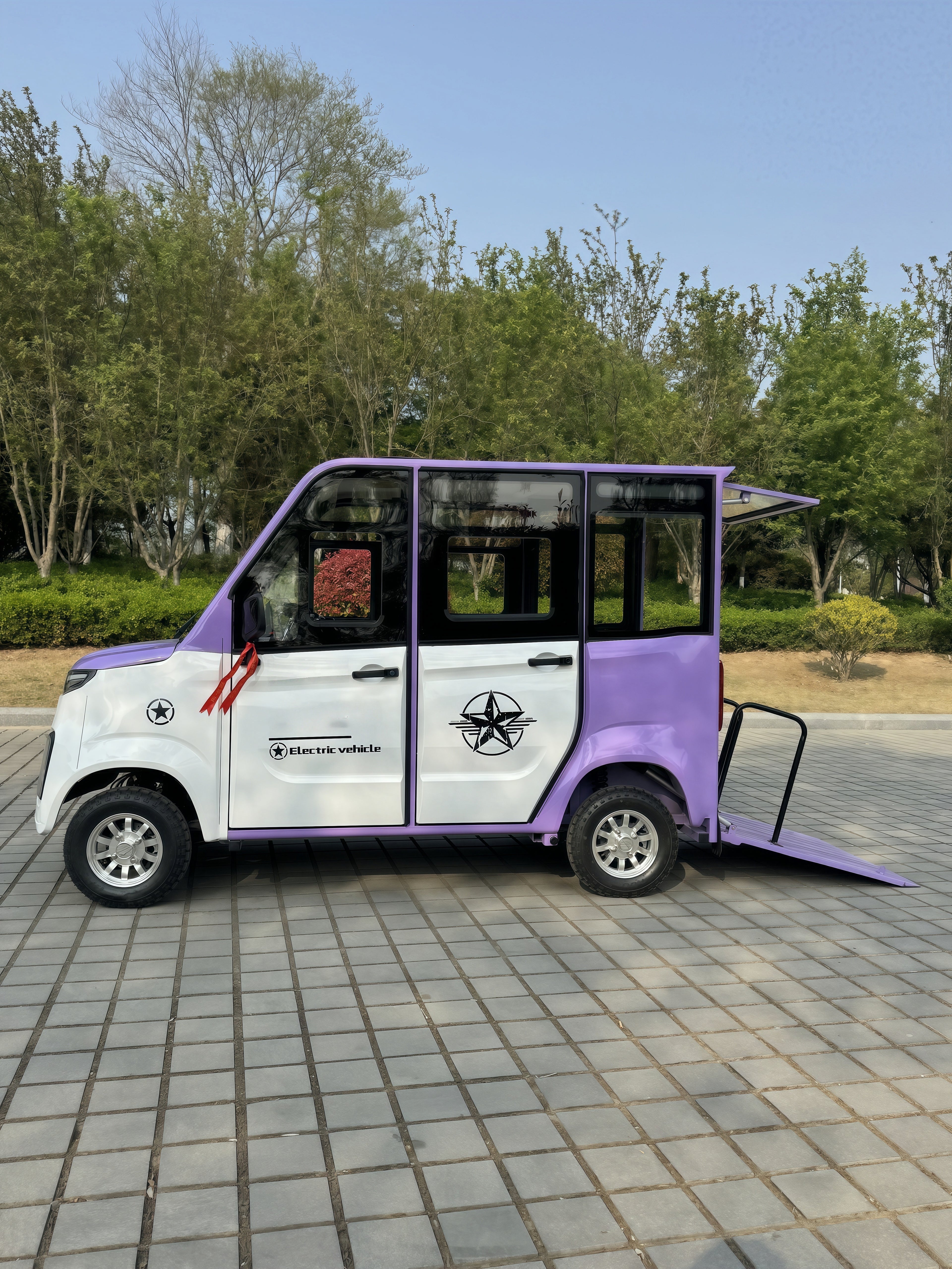 Extended mobility scooter for the disabled